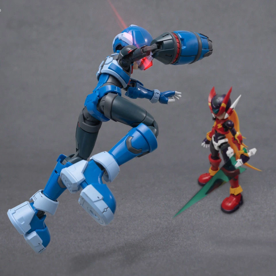 Аниме Мега Мэн Копи-Икс Рокмен Икс Зеро Мегамен Собранный Робот Декорационная Модель Экшн-фигурка Коллекционные Детские Игрушки Подарок на Праздники.