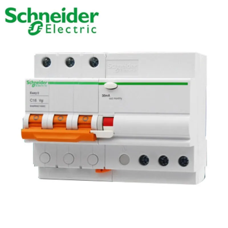 

Micro Leakage Circuit Breaker Protector Air Switch E9 Series Easy 9 EA9R 3P16A 20A 25A 32A Mini 3P 230/400VAC EA9RN-C