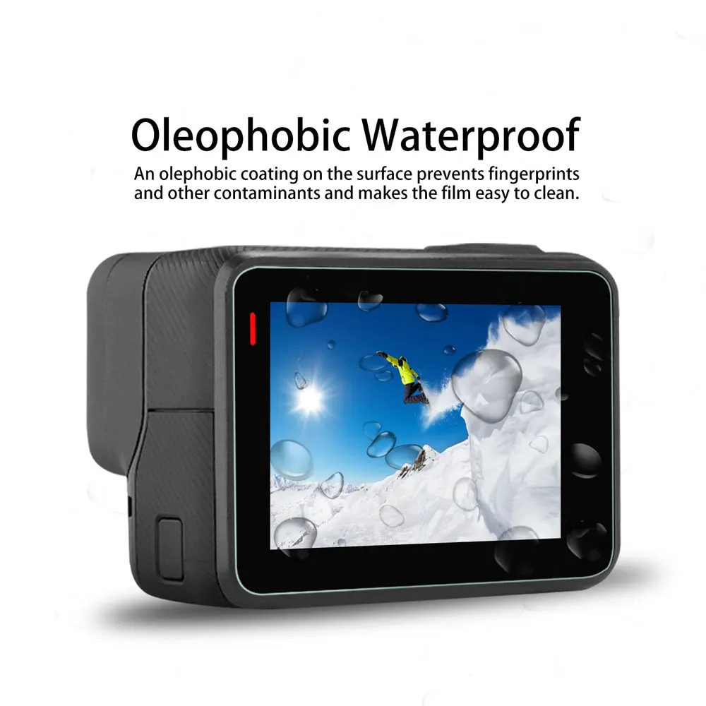 Закаленное стекло Защитная пленка для телефона Защитная для Go Pro Gopro Hero 5 6 7 Hero5 Hero6 Hero7 крышка объектива камеры защитная пленка набор