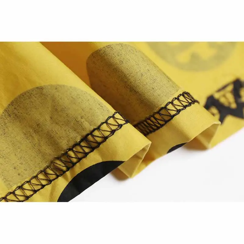 Женское платье в горох XITAO свободное Повседневное до середины икры с короткими