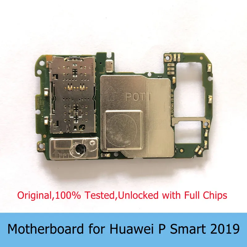 Оригинальная разблокированная материнская плата для Huawei P Smart 2019 полная