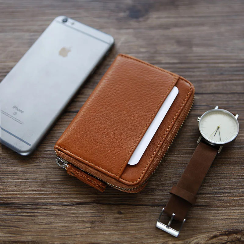 Бумажник LANSPACE Женский держатель для кредитных карт из натуральной кожи|coin purses