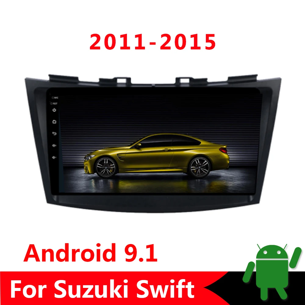 Автомагнитола 9 дюймов Android 0 мультимедийный автомобильный плеер для Suzuki Swift 2011 2012