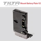 Поворотная пластина аккумулятора V2 для BMPCC 4K 6K PRO GH5 A7 A9 A7S3 a7sIII S1H Z CAM FX3 FX6 C70