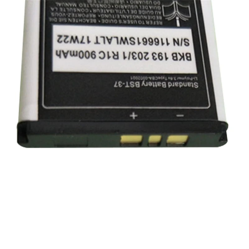 Новый аккумулятор для телефона BST37 BST 37 BST-37 Sony Ericsson K750i/ D750i W800i W810i K600 K610i K200i K220i |