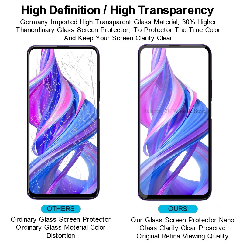 Защитное стекло для Honor 9X|Защитные стёкла и плёнки телефонов| |