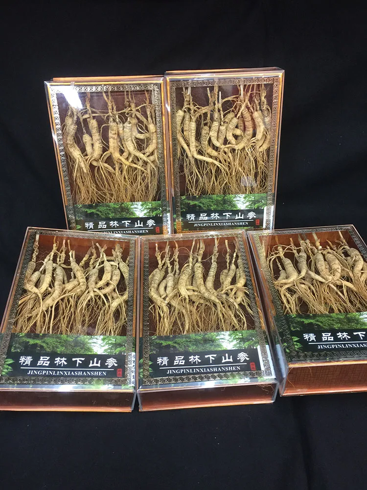 

Free shipping high quality 6years changbai Mountain ginseng improves immunity