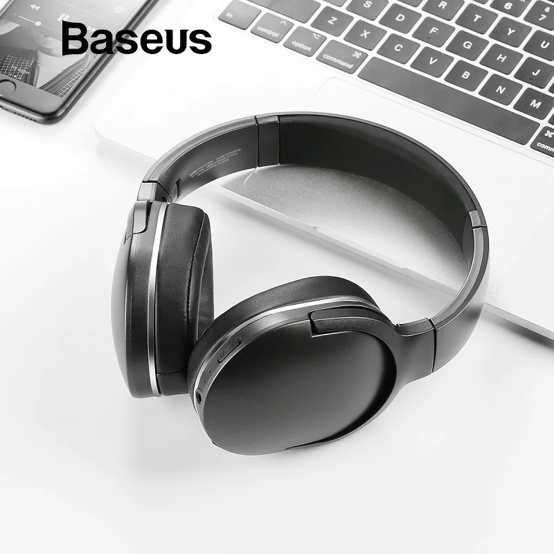 Baseus D02 Bluetooth наушники складные беспроводные тяжелый бас гарнитура стерео