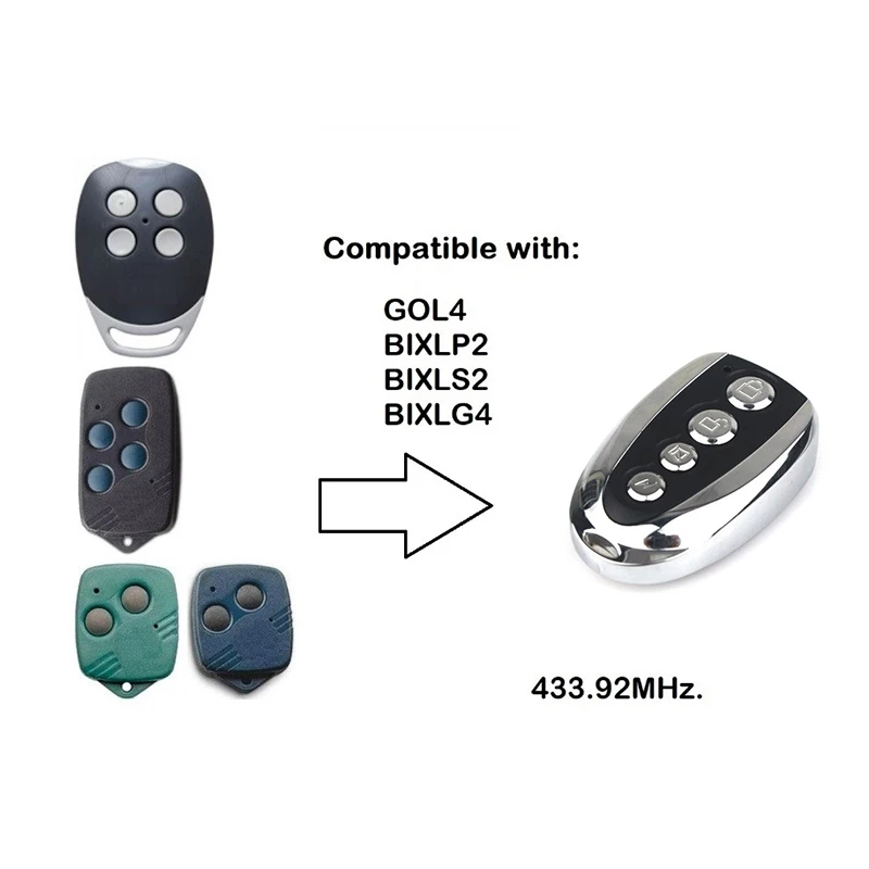 Для GOL4 BIXLP2 BIXLS2 BIXLG4 Rolling code 433 копировальный аппарат mhz совместимый пульт