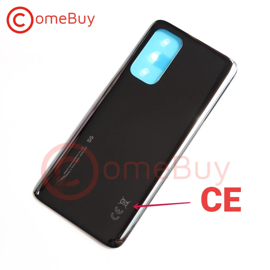 Для Xiaomi Mi 10T Pro стеклянная крышка для аккумуляторного отсека задняя дверь корпус