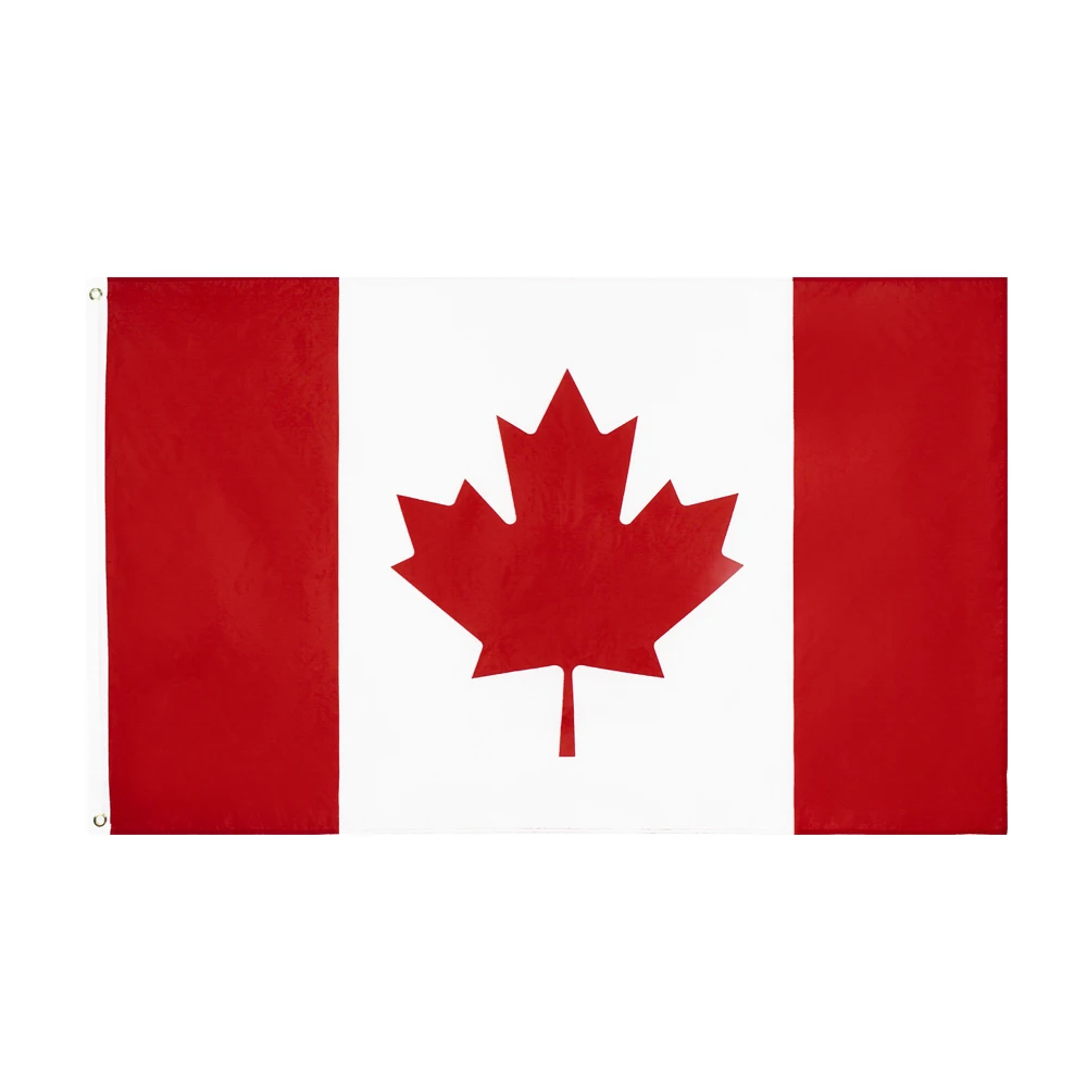 Большой канадский баннер Национальный флаг 60x90 90x150 см Фотофон для украшения | Дом