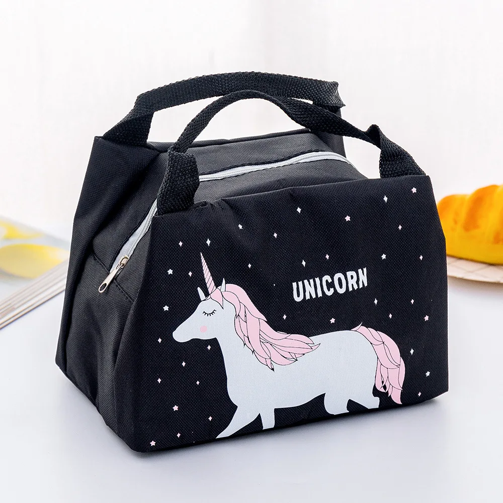 

Cartoon Cute Lunch Bag For Women Girl Kids Children Thermal Insulated Lunch Box Tote Food Picnic Bag Milk Bottle Pouch