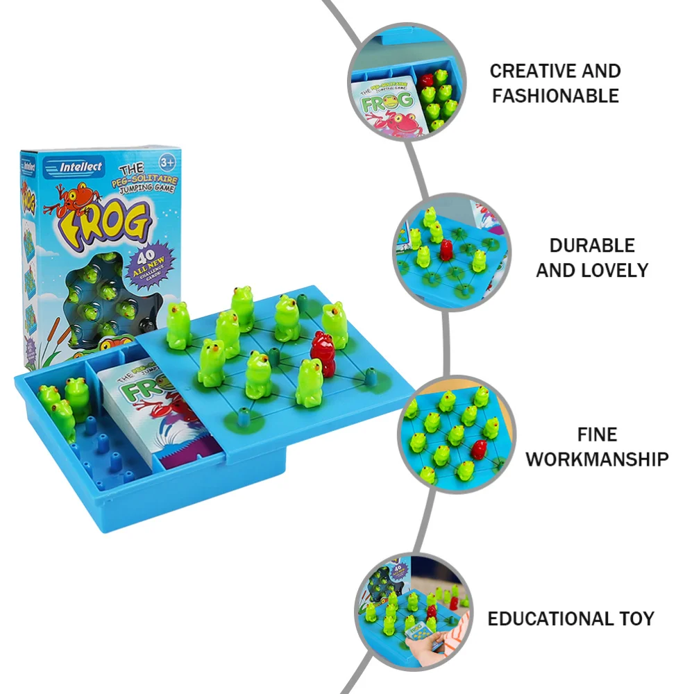 

1 Set Kids Playing Checkers Logical Thinking Intelligence Game for Little Baby