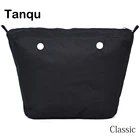 Новая внутренняя подкладка TANQU, карман на молнии для классического размера Obag, супер Расширенная вставка с внутренним водонепроницаемым покрытием для O-Bag