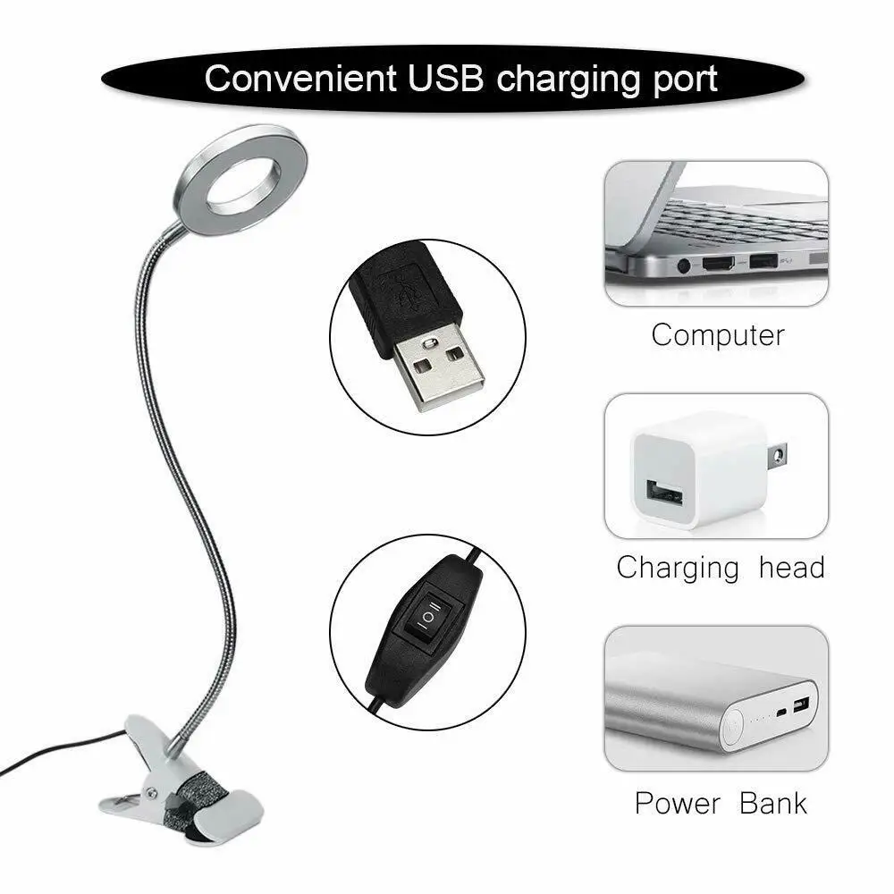 USB светодиодсветодиодный тату-лампа для бровей макияжа осветительное