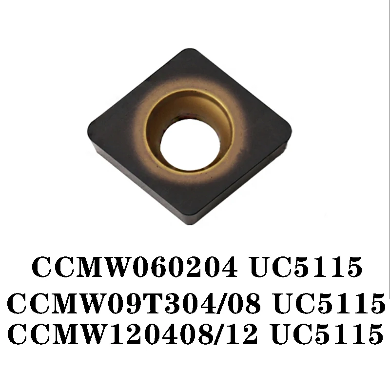 

10 шт. оригинальный CCMW CCMW060204 UC5115 CCMW09T304 CCMW09T308 CCMW120408 токарный станок с ЧПУ, вставляемый станок, эффективное и Прочное Лезвие
