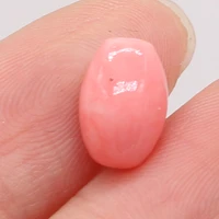 10pcs pink artificial coral stone beads for jewelry making diy women necklace bracelet accessories gifts size 7x10mm