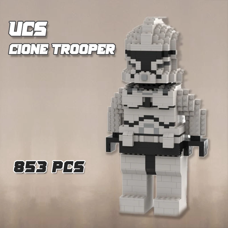 

UCS CIone Trooper MOC Star Movie Space Wars Creator Expert Building Blocks Model Collection DIY Assembly Bricks Toys Kit Gifts