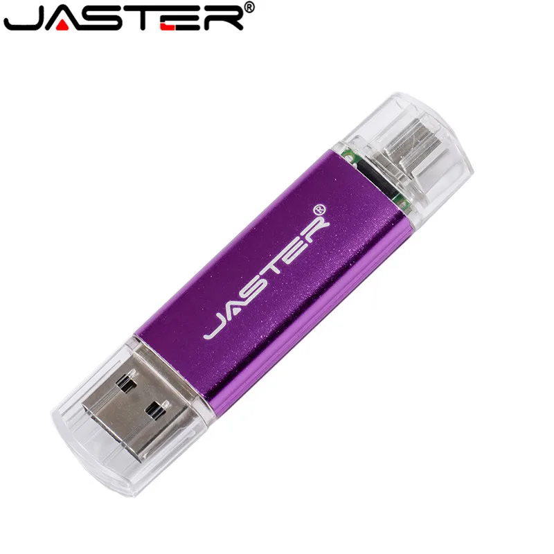 Новый usb флеш-накопитель JASTER OTG высокоскоростной флешка 16 ГБ 32 64 для