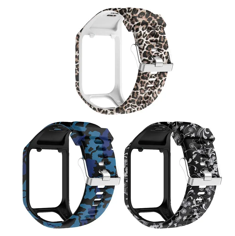 Силиконовый сменный ремешок для наручных часов Ремешок TomTom 2 3 Series Runner Spark Golfer