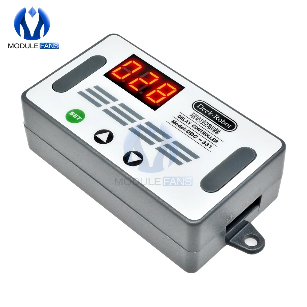 Цифровой светодиодный таймер задержки реле цикла Переключатель триггер