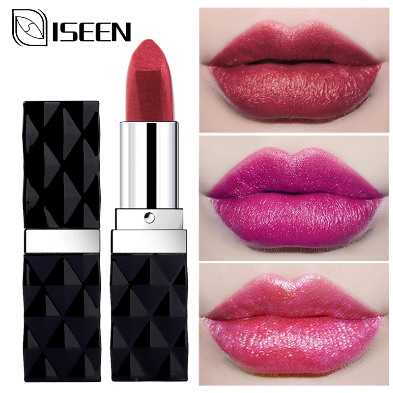 Блестящая матовая губная помада водостойкая для макияжа Блеск губ пигмент