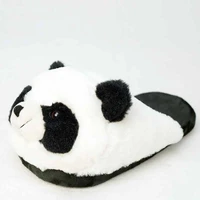 special panda fur slippers unisex cute funny shoes men women winter slippers custom slippers home house slippers children indoor