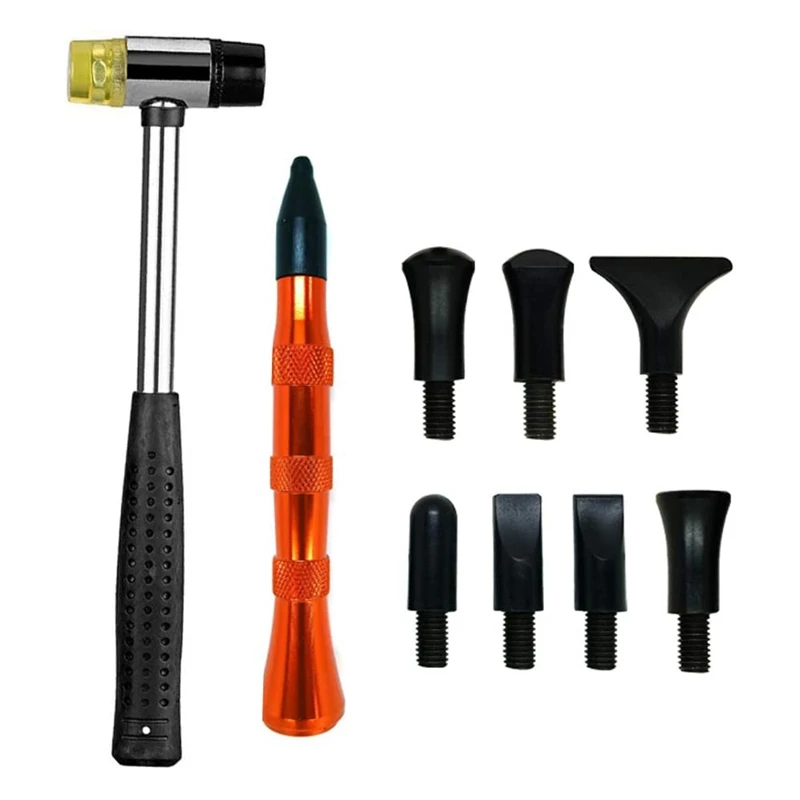 

Набор инструментов для удаления вмятин, комплект из 9 предметов для удаления вмятин на авто