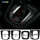 Автомобильная ручка переключения передач из углеродного волокна, 1 шт., декоративная наклейка для Volkswagen Golf 6 passat POLO 12-14Sagitar