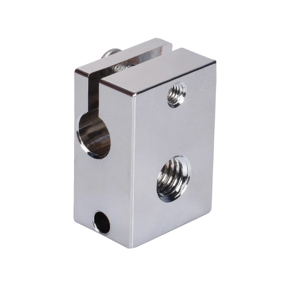 Высококачественный оригинальный медный тепловой блок с покрытием V6 для E3D J head