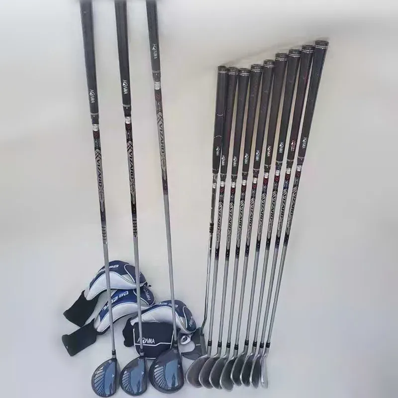 Men's Golf Clubs HONMA BEZEAL 535 men's golf forging club complete set 10.5 loft with 12Pcs head cover graphite shaft R/SR