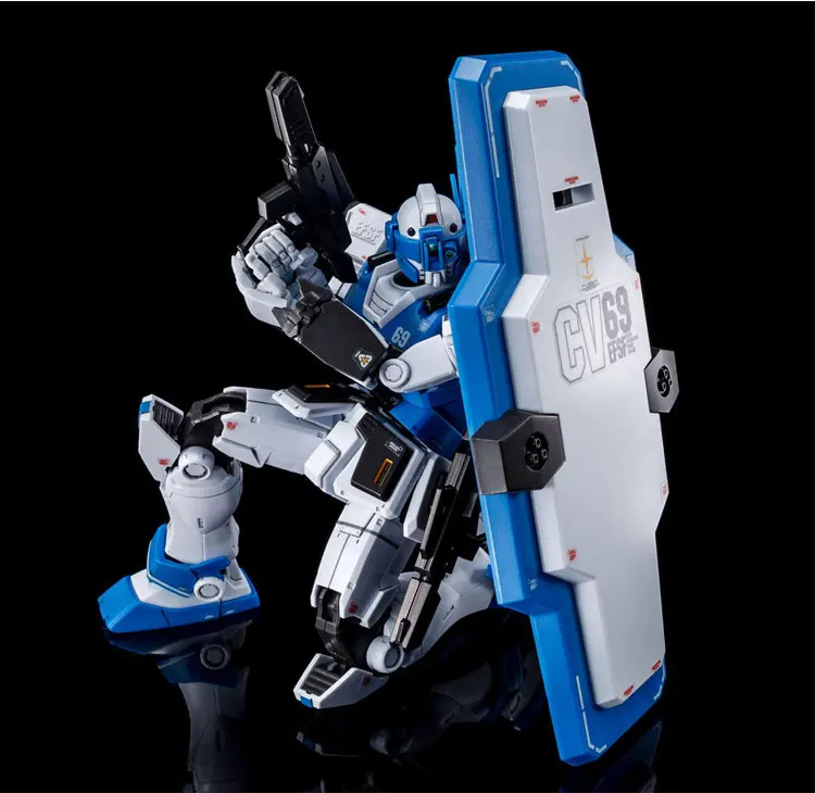 Оригинальный Gundam HG 1/144 модель RGM 79HC GM с изготовленным на заказ E 2 луч пистолет