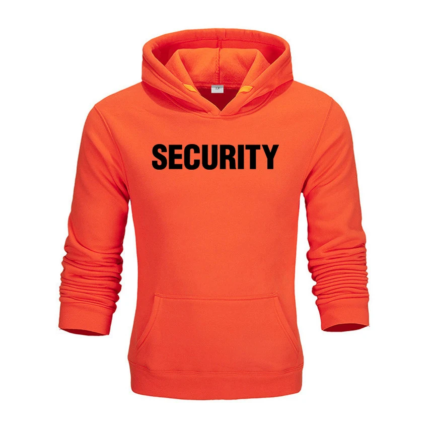 Зима 2020 Новая мужская/пуловер безопасности логос напечатал зимняя худи средства