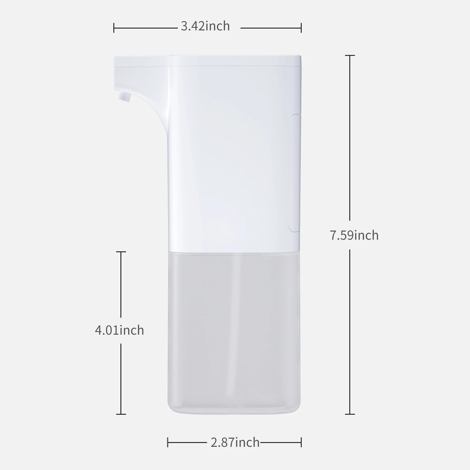 

Automatic Soap Dispenser Infrared Hand-free Touchless Soap Dispenser Foam Lotion Gel Auto Hand Soap Dispenser for Bathroom