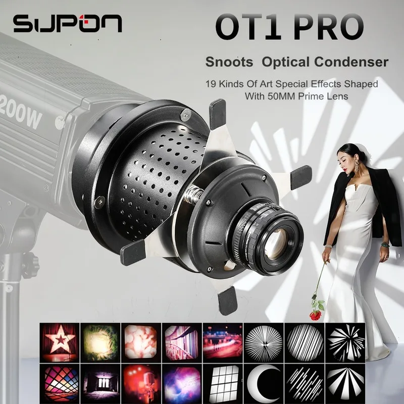 Feixe de Luz Cilindro para Montagem Soonimpulso Focalizado Cônico Snoots Fotográfico Condensador Óptico Arte Efeitos Especiais Bowens Ot1 Pro