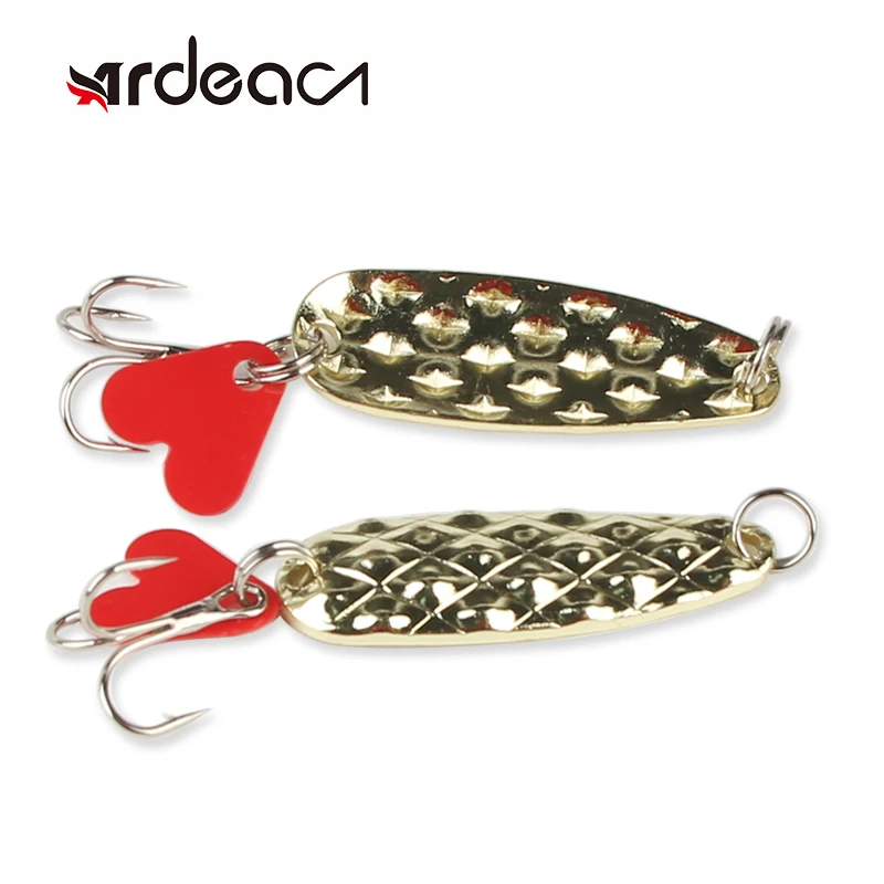 Металлическая блесна в виде ложки рыболовная приманка жесткие приманки
