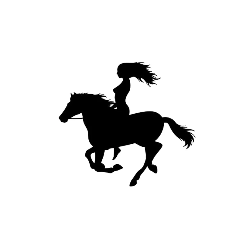 

Dark Horse and Sexy Girl Art Car Sticker Fashion PVC Body Decoration High Quality Cover Scratch Waterproof Sunscreen Decal