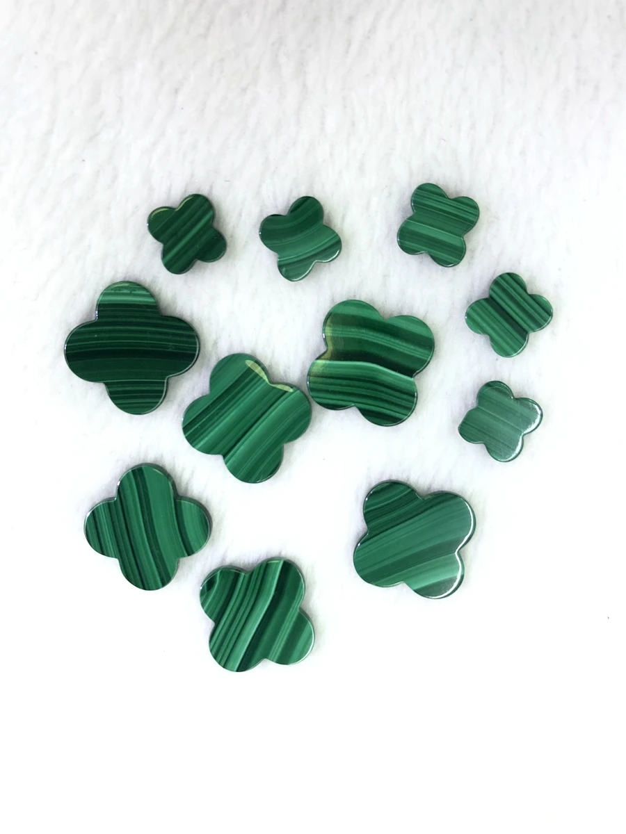 

Wholesale 5pcs/pack 100% Natural Malachite 14mm 12mm 16mm 20mm Flower Craved Cabochon,Stone Bead Cabochon Ring Face Jewelry