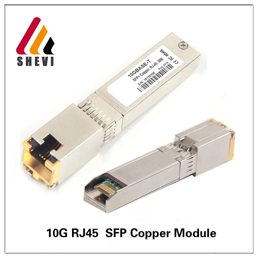 Чистый трлн приёмопередатчик типа SFP 10G Медь sfp rj45 Модуль совместим Аруба 10GBASE T для