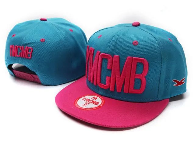 YMCMB Snapback шляпы высокого качества модные дизайнерские женские мужские Регулируемые оснастки кепки и шляпы ny дешевые спортивные бейсболки - Цвет: color 4