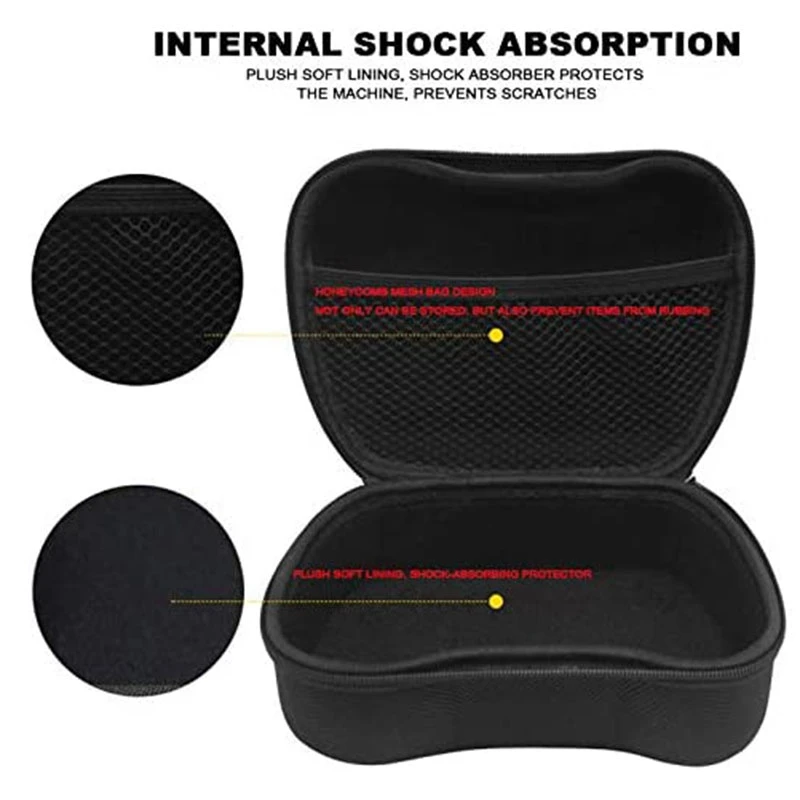 2 Pieces Controller Carrying Case For Switch/PS 4/PS 5/ Series S X Wireless Built-In Cable Storage Grid | Компьютеры и офис