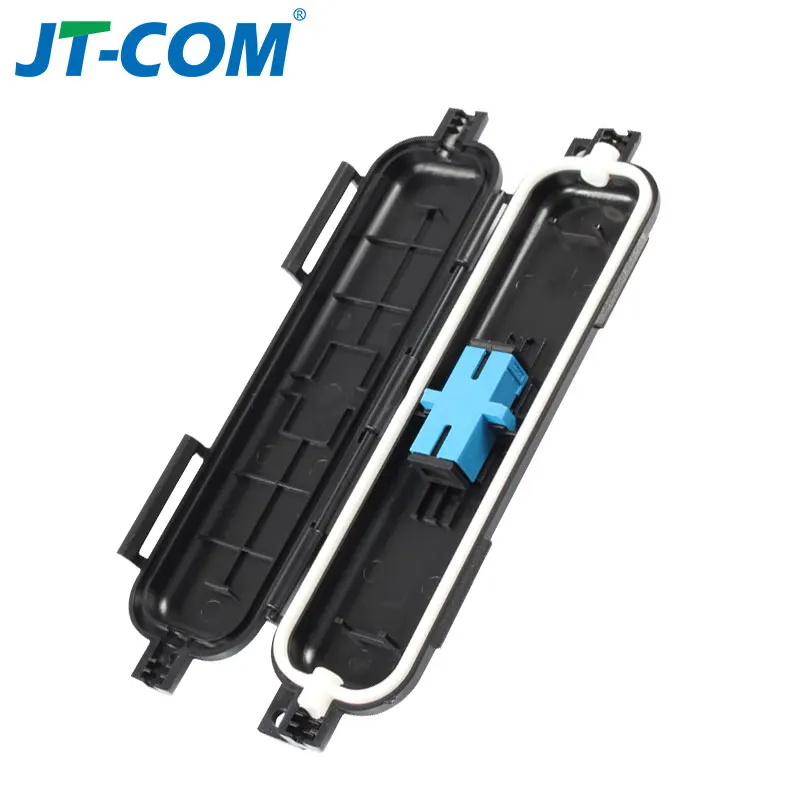 JT-COM FTTH коробка для оптического волоконного кабеля с адаптером силиконовый