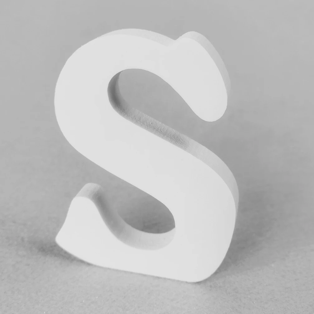 

20cm White Wood Letters Alphabet Birthday Party Wedding Party Home Decoration & DIY Customized Sign Art Crafts Wooden letters