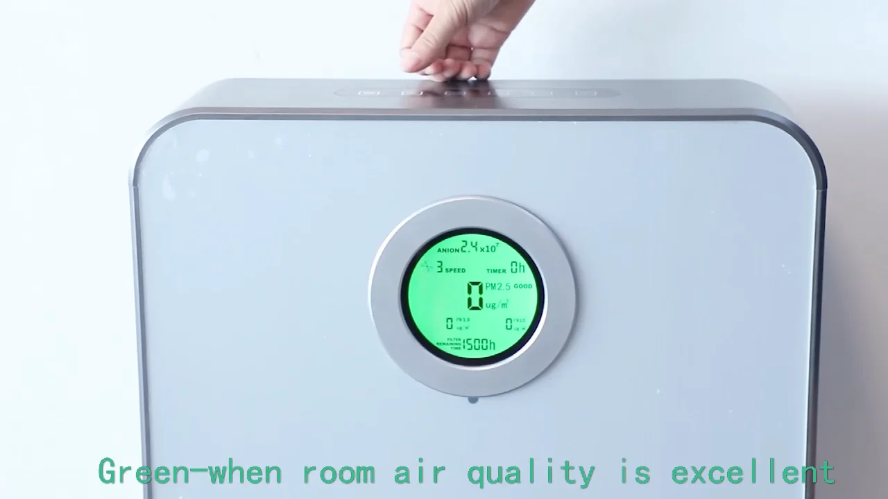 

Wall mounted small air ventilation with activated carbon filter uv fresh air ventilation system for home hospital office