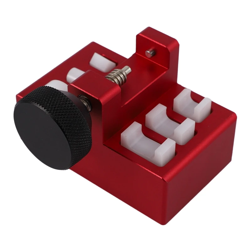 

Watch Buckle Repair Tool, Watchmakers Metal Adjust Arc Rotary with Modified Heads Red