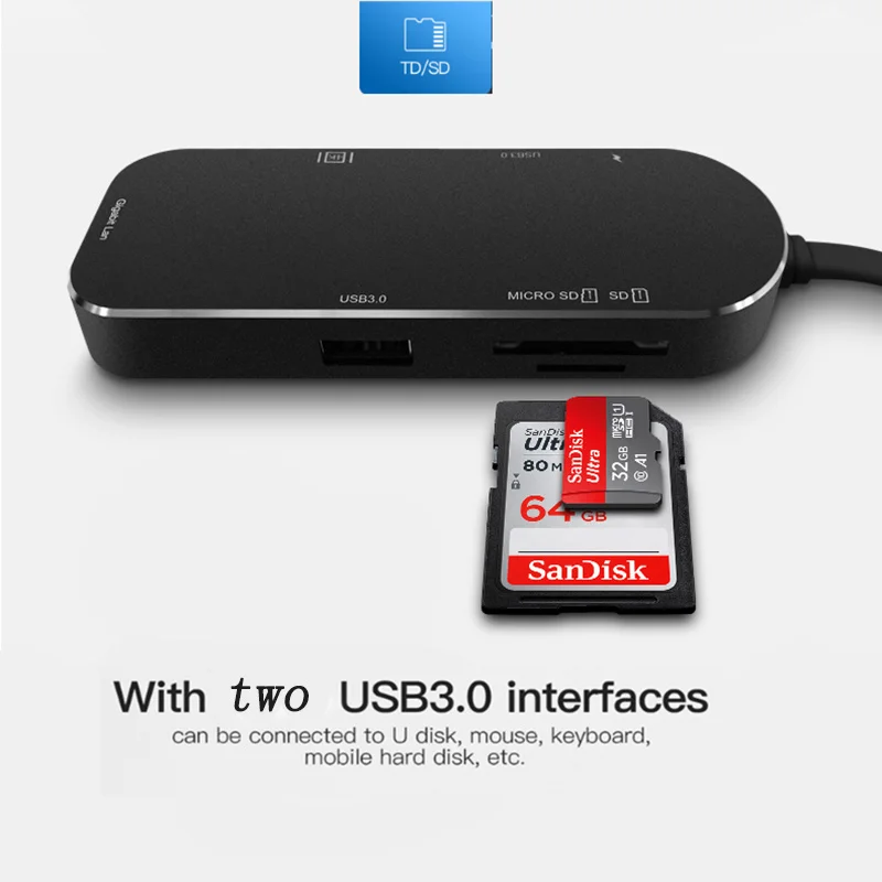 Bkscy Type C Hub Usb на Multi USB 3 0 HUB HDMI адаптер Dock для MacBook Pro Huawei P30/P20 1 разветвитель порта