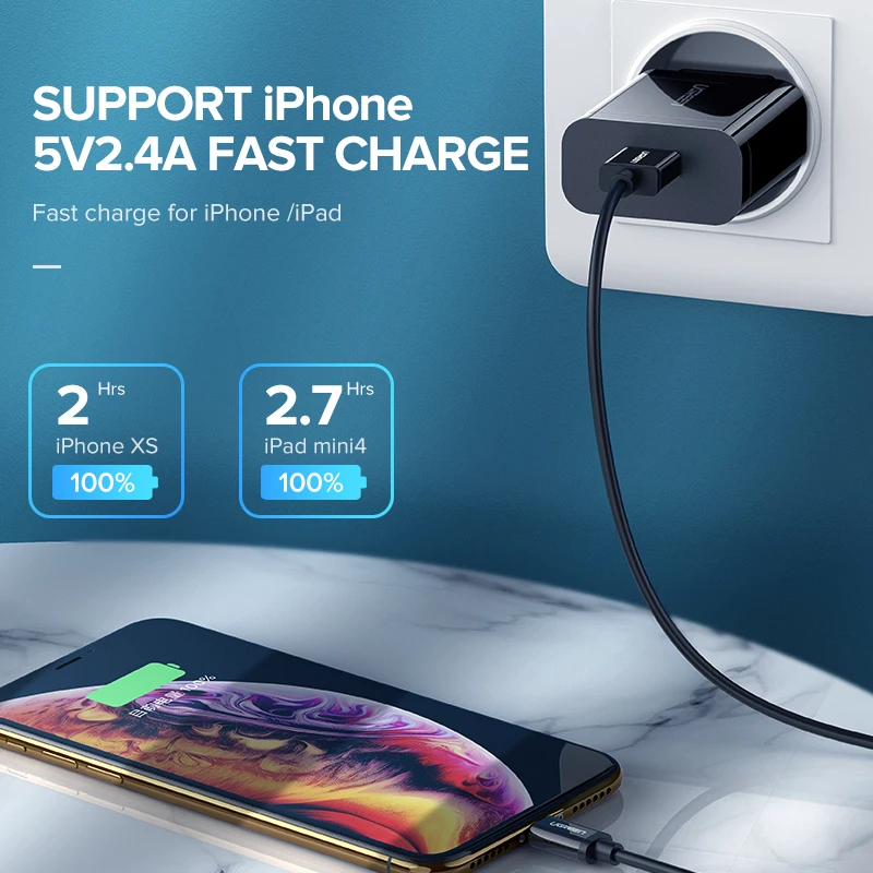 Ugreen Телефона Qualcomm Быстрая Зарядка 3.0 18 Вт Быстрое Зарядное Устройство USB(быстрая Зарядка 2.0 Совместимый) для Samsung Xiaomi 5 Huawei lg