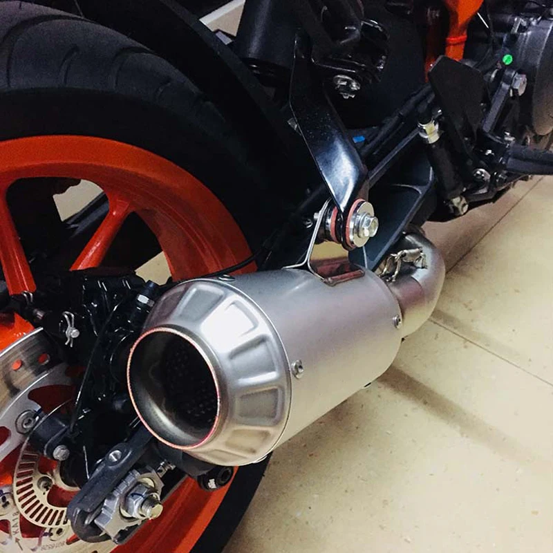 Выхлопной трубы мотоцикл выхлопной слипоны 51 мм глушитель съемным глушителем