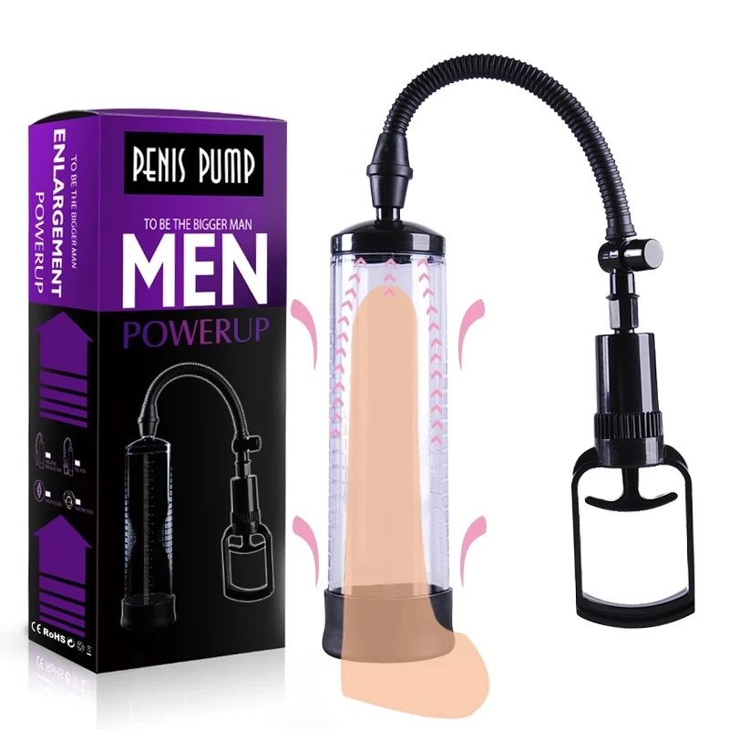 

Cheap Penis Pump Penis Enlargement Vacuum Pumps Prolong Enhancer Penis Massager Exercise Enlarger Extender Sex Product for Men