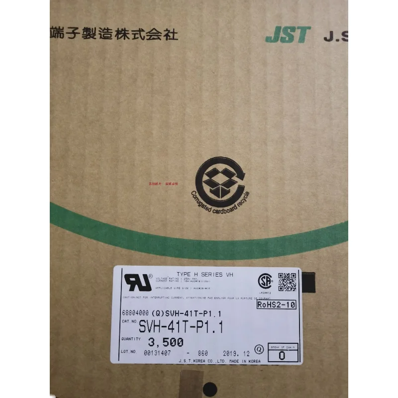JST B4PS-VH 100% piezas nuevas con cabezal CONN R/A 4POS 3,96 MM-0